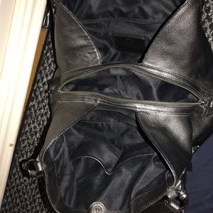Metallic Coach purse